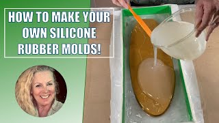 140 MAKING YOUR OWN SILICONE RUBBER MOLD [upl. by Khalil614]