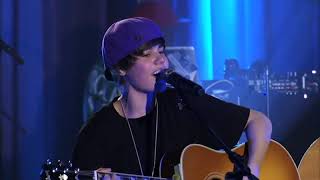 Justin Bieber  Favorite Girl Live Acoustic Version [upl. by Adnaram]