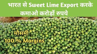 how to export sweet lime from india mosambi export from india [upl. by Ennaerb]