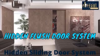 Hidden Sliding Flush Door System [upl. by Xuagram]