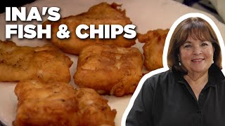 Ina Gartens Fish and Chips  Barefoot Contessa  Food Network [upl. by Liryc]