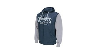 NFL Dallas Cowboys Full Zip Fleece Hoodie [upl. by Snodgrass]