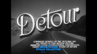 Detour 1945 title sequence [upl. by Adnohs]