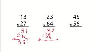 3 Sınıf Matematik Çarpma İşlemi 3 İki Basamaklı Sayı ile İki Basamaklı Sayıyı Çarpma [upl. by Beller985]