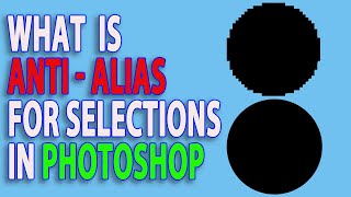 What is Anti Alias in Photoshop [upl. by Warden]