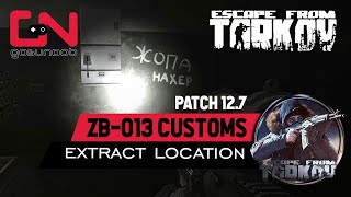 Escape From Tarkov NEW ZB013 Customs Extract Location  Turn the Power On 127 Patch [upl. by Ronoh]