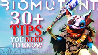 Biomutant ULTIMATE 30 TIPS AND TRICKS \\ Things I Wish I Knew Sooner [upl. by Nylarahs]