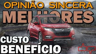 Lista com os melhores CARROS CUSTO  BENEFÍCIO do mercado  Usados e seminovos [upl. by Baudoin]