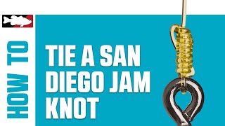 HowTo Tie a San Diego Jam Knot [upl. by Genisia]