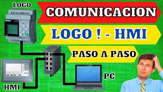 ✅💻 PLC LOGO 8 Siemens con HMI KTP700 Tutorial  Control de Motores [upl. by Leuname]