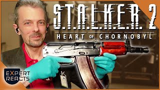 Firearms Expert Reacts to STALKER 2 Heart of Chornobyl Guns  EXP [upl. by Enyawed226]