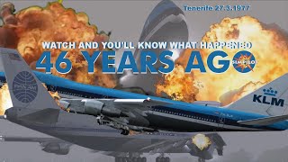 The Crash of the Century Los Rodeos Airport Tenerife KLM  Pan American Boeing 747 [upl. by Atnuahs925]