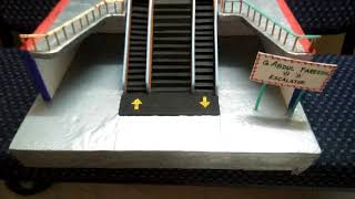 Escalator working model [upl. by Margette22]