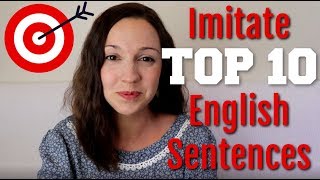 How to Pronounce TOP 10 English Sentences [upl. by Rebba363]