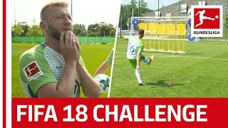 Blaszczykowski Polish Power for Wolfsburg  EA Sports FIFA 18 Bundesliga Free Kick Challenge [upl. by Wanfried]