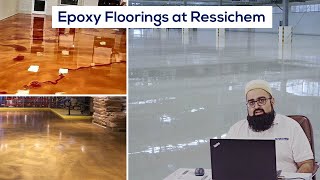 Epoxy Flooring in Pakistan  Epoxy Coating  Understanding of Products and Application Techniques [upl. by Ahtekal658]