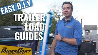 Easy DIY Load Guides for Safer Boat Trailering  PowerBoat Television Boating DIY [upl. by Ameline]