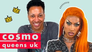 Drag Race UKs Tayce is here to slay with this iconic makeup transformation  Cosmo Queens UK [upl. by Gerdi]