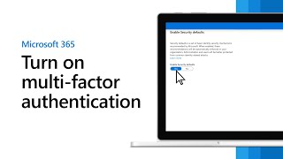 How to turn on multifactor authentication in Microsoft 365 Business Premium [upl. by Ahsiri]