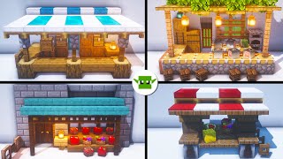 Minecraft  20 Small Shops Build Ideas and Inspiration [upl. by Wavell]