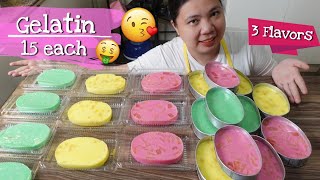 GELATIN Recipe for Business 3 Best Seller Flavors [upl. by Airdnas655]