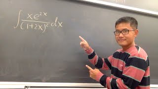 integral of xe2x12x2 LIATE DOESNT WORK HERE [upl. by Annalee]