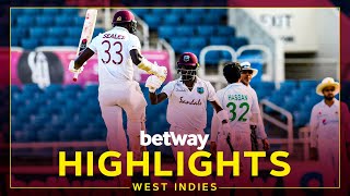 1Wicket Victory  West Indies v Pakistan Highlights  Betway Test Series presented by Osaka [upl. by Airotkciv]