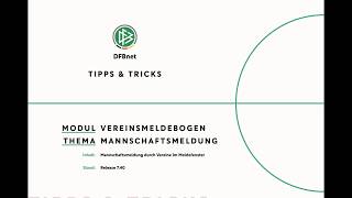 Vereinsmeldebogen  Mannschaftsmeldung  Tipps amp Tricks [upl. by Aurelia]