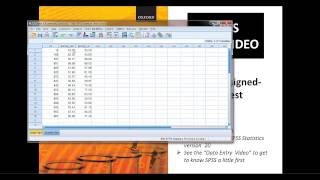 Wilcoxon signedrank test in SPSS [upl. by Ranna]