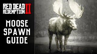 Red Dead Redemption 2  Western Bull Moose Location RDR2 [upl. by Schlessel]