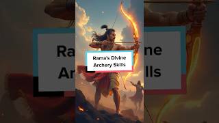 Ramas Divine Archery Skills hindudeity youtubeshorts [upl. by Benny]