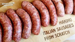 Make Authentic Italian Sausages from Scratch  Start to Finish Sausage Making Instructions amp Recipe [upl. by Suk]