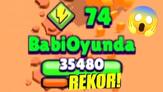 YENİ TÜRKİYE REKORU 75 YÜK  Brawl Stars Alaşağı [upl. by Meekar]