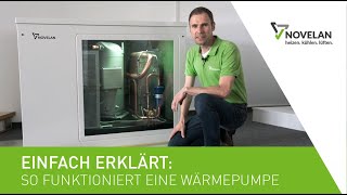 So funktioniert eine Wärmepumpe  einfach erklärt von NOVELAN [upl. by Kara-Lynn]