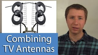 How To Combine Two TV Antennas for More Channels [upl. by Anitroc]