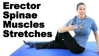 Erector Spinae Muscles Stretches  Ask Doctor Jo [upl. by Enneibaf]