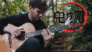 Gurenge  LiSA  Demon Slayer Kimetsu no Yaiba OP  Fingerstyle Guitar Cover [upl. by Asital]