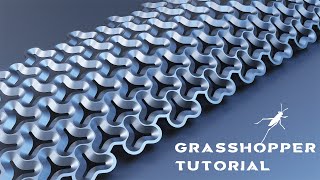 Parametric Pattern Grasshopper Tutorial [upl. by Natsirhc]