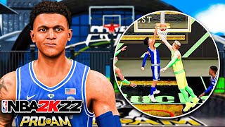 PAOLO BANCHERO DOMINATES COMP PRO AM IN NBA 2K22 [upl. by Anale329]