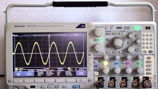 Triggering in the Tektronix MDO3104 Digital Storage Oscilloscope Part Two [upl. by Joy238]