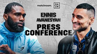 JARON BOOTS ENNIS VS DAVID AVANESYAN PRESS CONFERENCE LIVESTREAM [upl. by Notlehs]