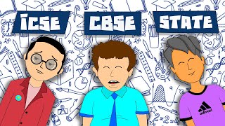 ICSE vs CBSE vs STATE Board  Thangu  Chalu Network [upl. by Annyrb]