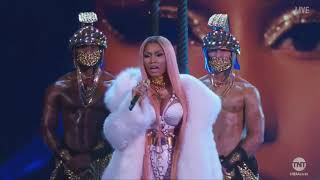 Nicki Minaj Realize No Frauds Swish Swish live at NBA Awards [upl. by Dola]