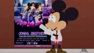 Jonas Brothers Get Owned By Mickey Mouse South Park [upl. by Yerak]