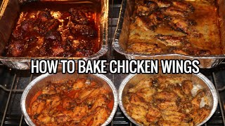 HOW TO BAKE CHICKEN WINGS [upl. by Ecienal]