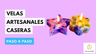 👉 Como Hacer Velas CASERAS principiantes😉 [upl. by Moneta]