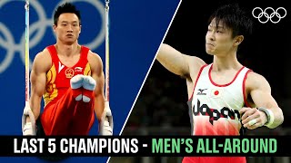 Mens AllAround 🤸‍♂️ Last 5 Champions [upl. by Apple]