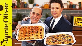 How To Make Focaccia  Jamie amp Gennaro [upl. by Davidde230]