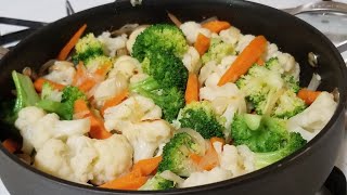 How to make Cauliflower Broccoli and Carrots [upl. by Anhej735]