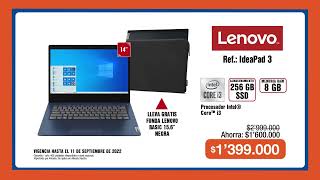 Computador Portátil LENOVO en Alkosto [upl. by Nwahc]